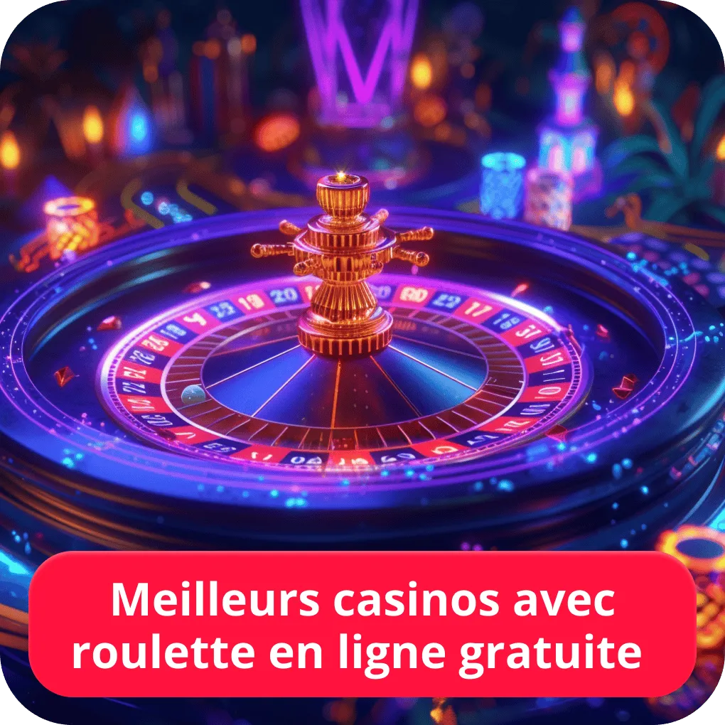 Meilleurs casinos avec roulette en ligne gratuite 